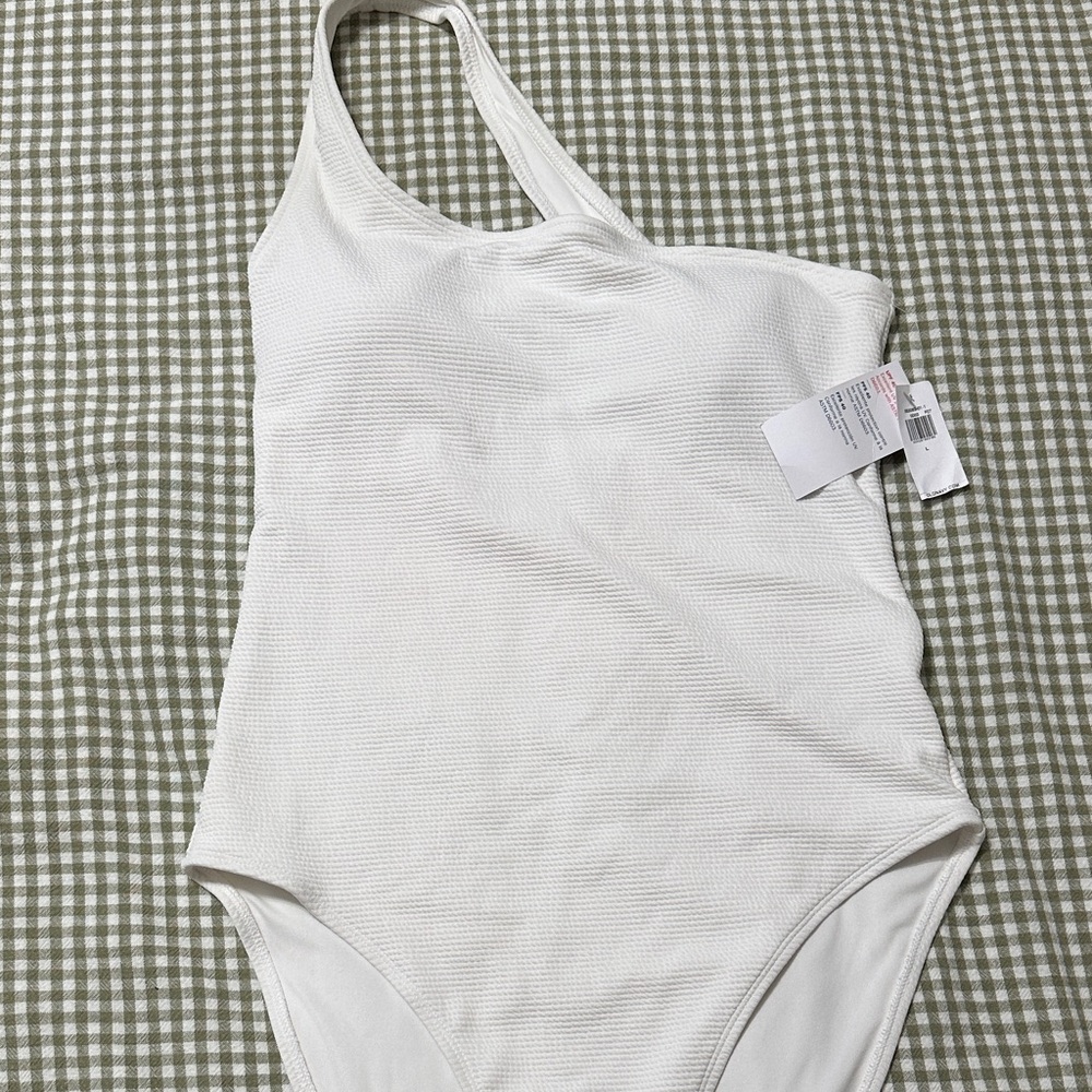 Old Navy White One-Piece Swimsuit